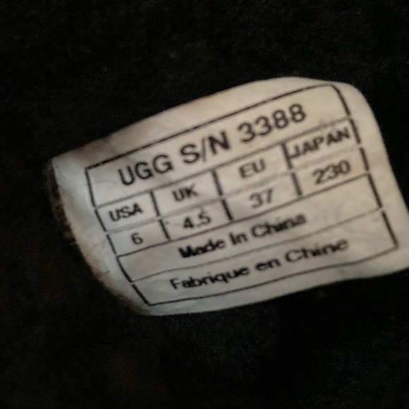 UGG Leather Black Boots - Picture 2 of 11